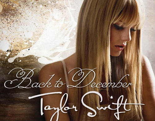 Back To December. Taylor Swift 
