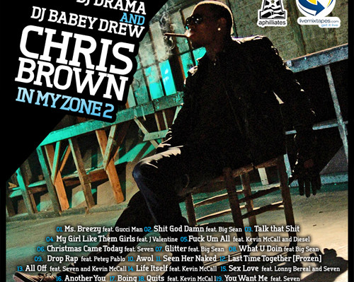 chris brown new mixtape  in my zone