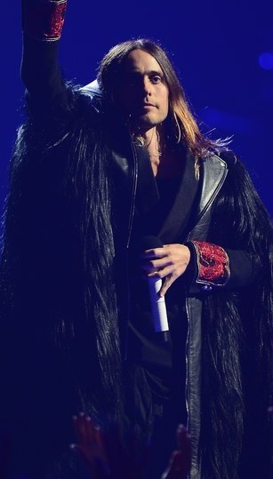 jared leto at iheartradio music festival 2013