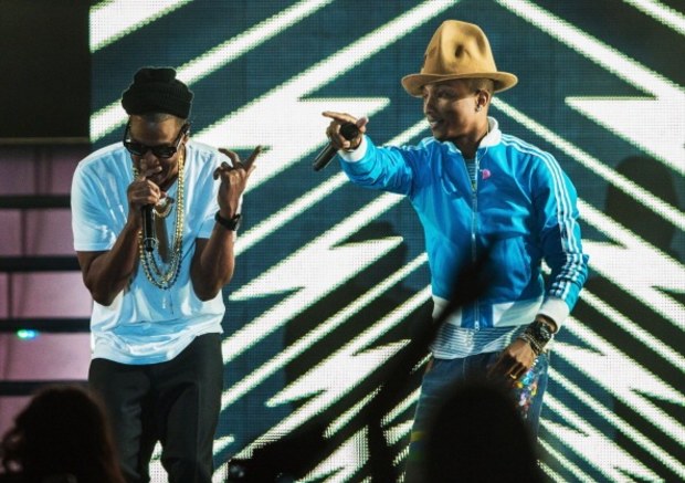 Pharrell and Jay-Z perform on Coachella