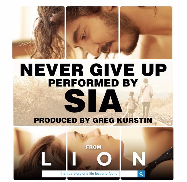 Image result for Sia "Never Give Up"