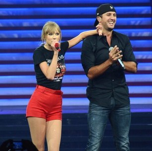 taylor swift and luke bryan in nashville tour